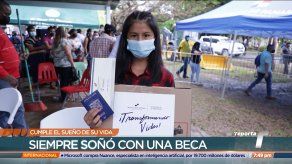 Joven veragüense cumple el sueño de su vida y viajará a España para estudiar