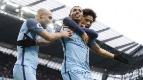 Gabriel Jesus sigue impresionando y el City supera a Swansea