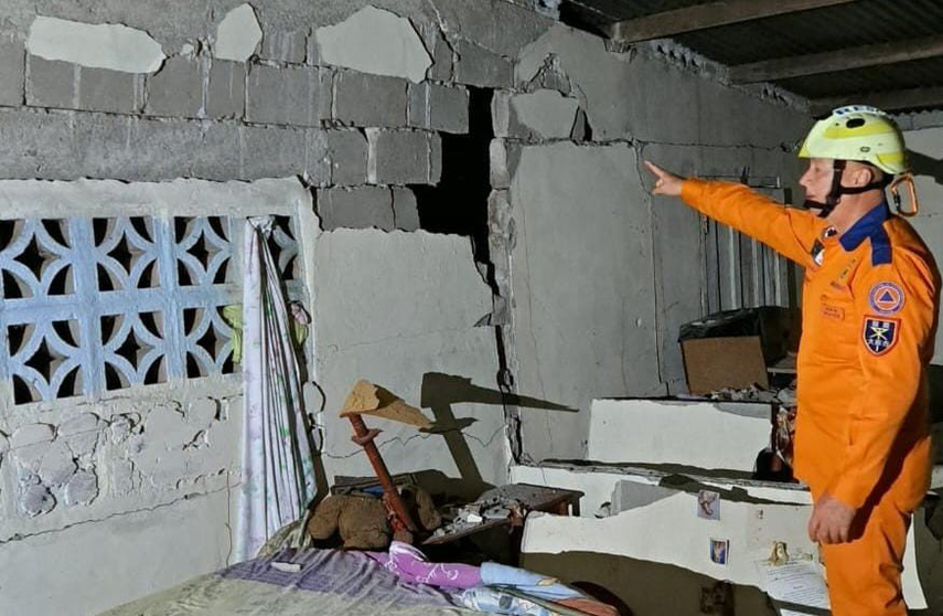 SINAPROC inspecciona residencias tras el terremoto en Panamá.