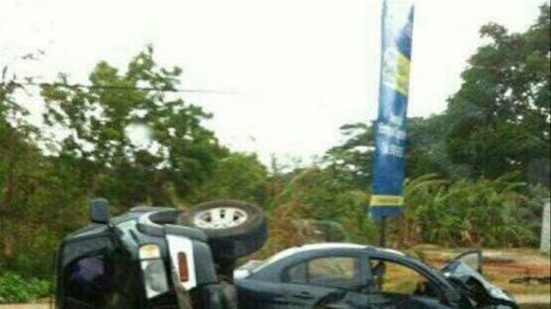 Accidente en vía que conduce a río La Villa, fallece enfermera