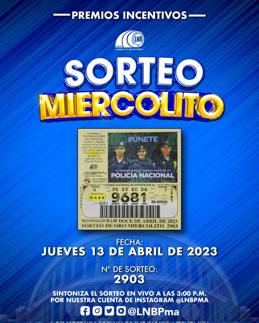 Lotería De Panamá Horario Y Como Ver El Sorteo Del 13 De Abril De 2023 