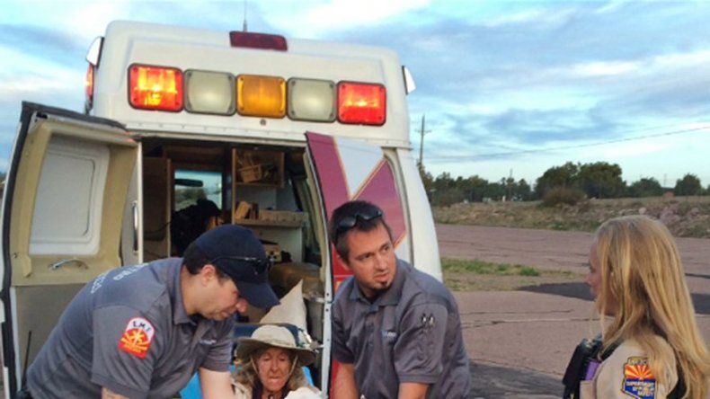 Mujer sobrevive nueve días en un bosque de Arizona