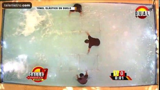 Calle 7 Panamá - Túnel elástico en duelo