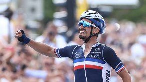 Alaphilippe conserva su título de campeón del mundo de ciclismo en Bélgica