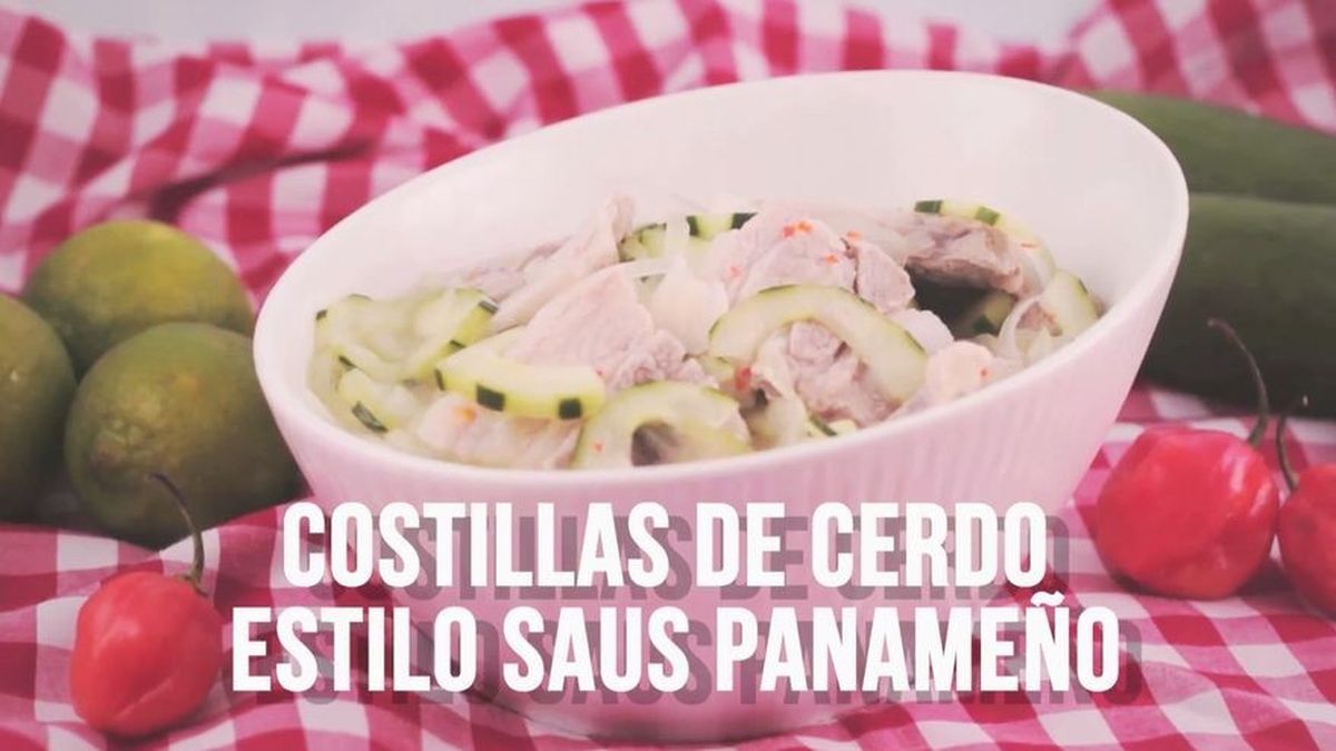Receta del chef: Costillas de cerdo – estilo saus panameño