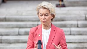 La presidenta de la Comisión Europea, Ursula von der Leyen