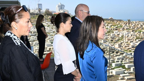 Canciller de Panamá participa en Israel del Día del Recuerdo del Holocausto