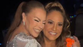 Sandra Sandoval y Olga Tañón vivieron un emotivo encuentro en el Miss Universo Panamá 2024