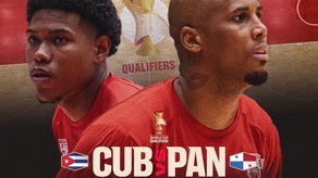Selección de baloncesto de Panamá recibe a Cuba en el Roberto Durán.