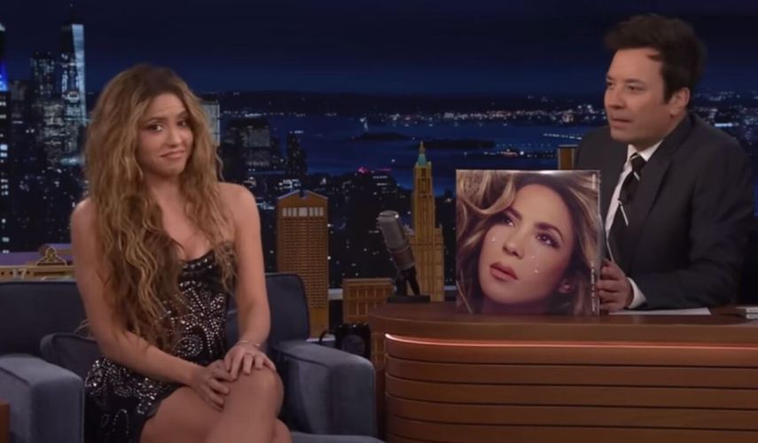 Shakira a Jimmy Fallon: Mi esposo no me dejaba avanzar