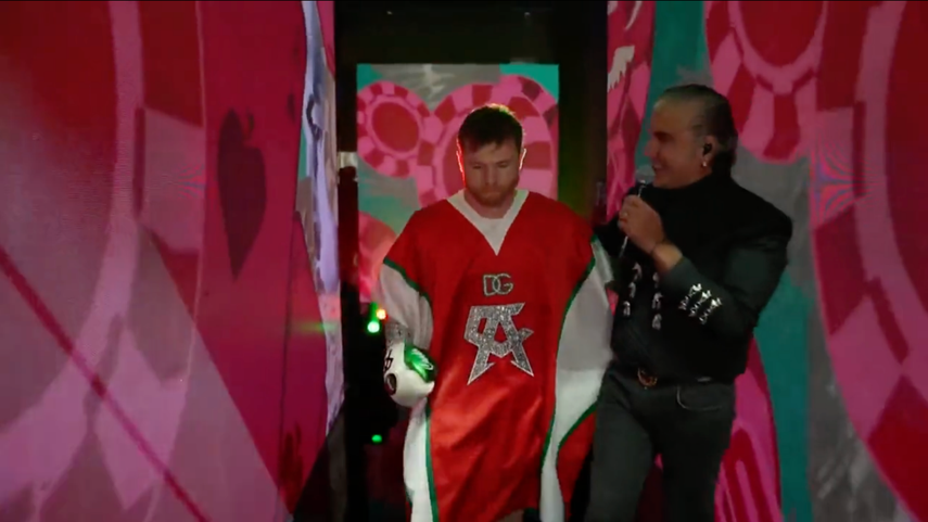 Canelo Álvarez y Alejandro Fernández