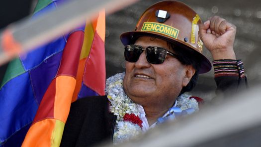 El expresidente boliviano de izquierda&nbsp;Evo Morales.