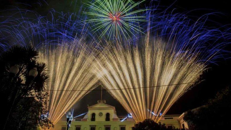 Festejo de independencia en Ecuador