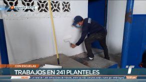 Realizan reparación y mantenimiento de escuelas en Panamá Oeste