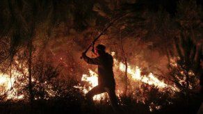 Los incendios forestales siguen azotando Portugal