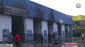 Incendio dentro de un local en Río Abajo