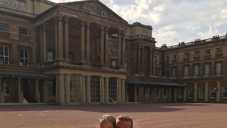 Harper Beckham celebra su cumpleaños en el palacio de Buckingham