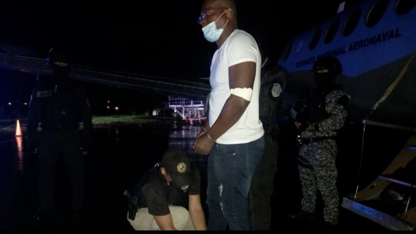 El traslado de Murillo hacia la provincia de Chiriquí se hizo vía aérea y bajo una férrea escolta policial.