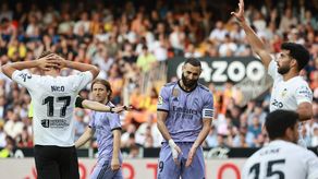 El Real Madrid cae ante el Valencia y es tercero en LaLiga