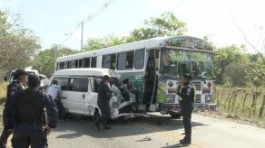 Una persona atrapada en accidente de tránsito en Pacora
