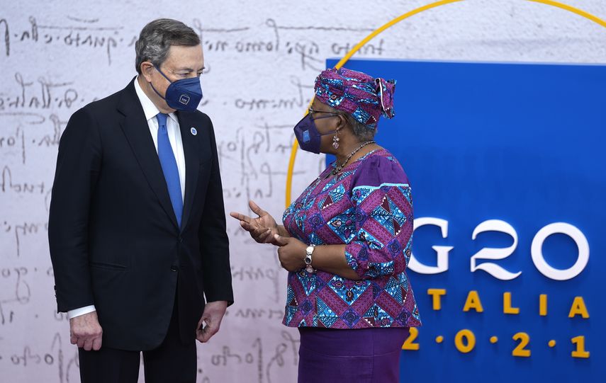 Italia espera que el G20 logre compromisos clave de los países que representan el 80% de la economía global.