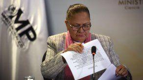 La fiscal general y jefa del Ministerio Público de Guatemala (MP), Consuelo Porras.
