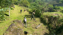 MiAmbiente retira cerca instalada en el área protegida Cerro Gaital.