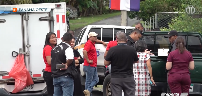 Ministerio de la Mujer brinda atención a hijos de víctima de presunto femicidio en San Carlos.