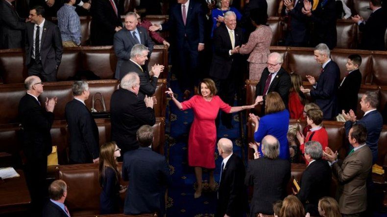 El Congreso de EEUU abre una nueva etapa de contrapeso a Trump con la vuelta de Pelosi