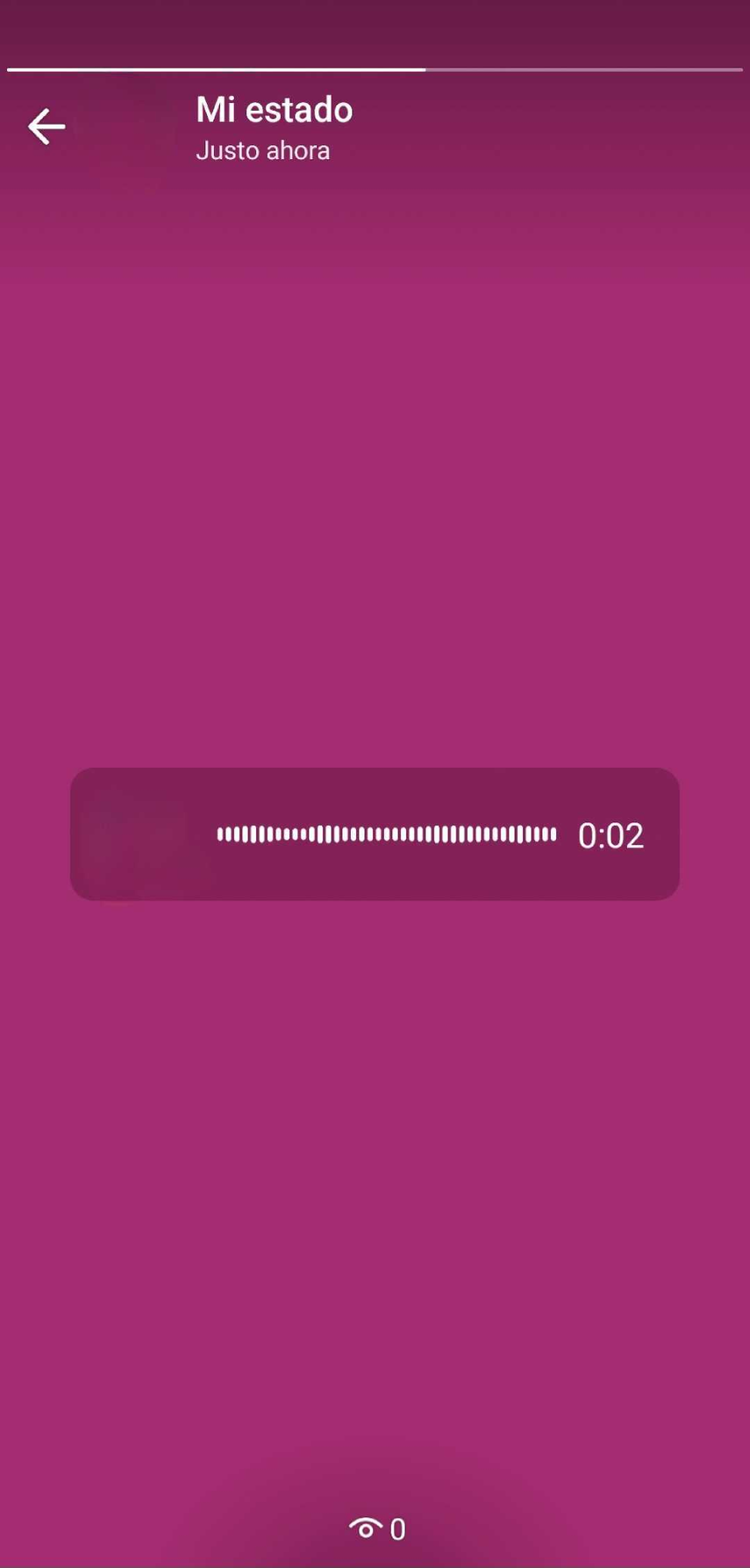 Cuando estés listo, en segundos estará disponible el mensaje de voz para tus contactos. Cuando estés listo, en segundos estará disponible el mensaje de voz para tus contactos.