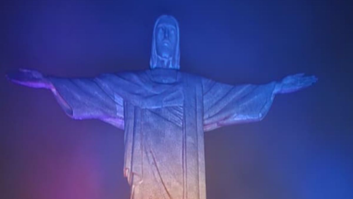 Visita oficial del presidente Mulino a Brasil, es marcada por la iluminación del Cristo Redentor con los Colores de la bandera panameña