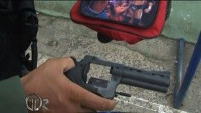 Decomisan armas y retienen a menor de edad en Samaria