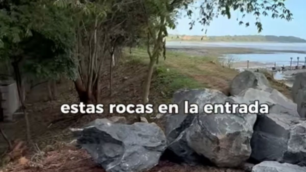 Colocan rocas para impedir acceso a playa de Vista Alegre, denuncia la Alcaldía. Colocan rocas para impedir acceso a playa de Vista Alegre, denuncia la Alcaldía.