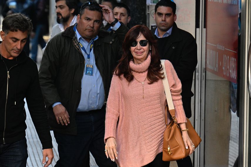 La vicepresidenta argentina Cristina Kirchner.