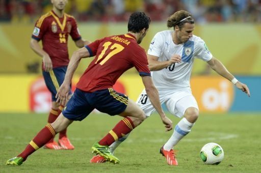 Forlán: No pudimos contrarrestar el juego de España