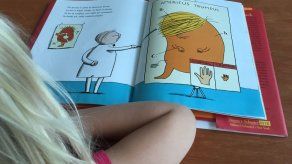 Donald Trump toma forma de papa naranja en un libro para niños