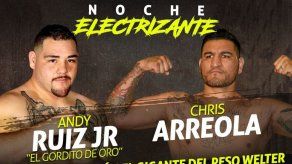 Andy Ruiz The Destroyer y Chris Arreola Nightmare medirán fuerzas este sábado 1 de mayo.