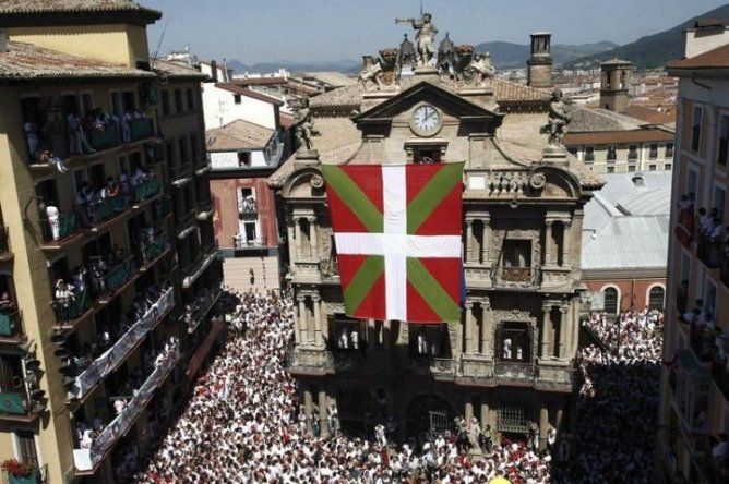 Inicio de las fiestas de San Fermín