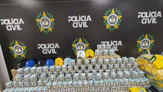 Decomisan 200 mil figuritas falsas del álbum del Mundial 2026 en Brasil. Decomisan 200 mil figuritas falsas del álbum del Mundial 2026 en Brasil.