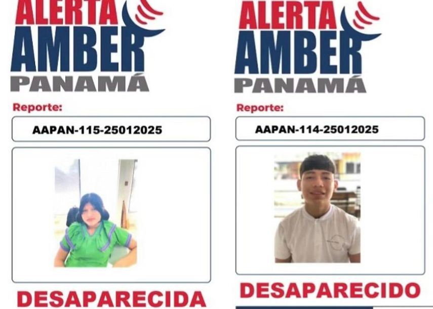Alerta Amber es activada para localizar a dos menores desaparecidos en Chiriquí