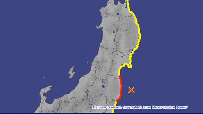 Un terremoto de 7,3 al norte de Japón activa alerta de tsunami