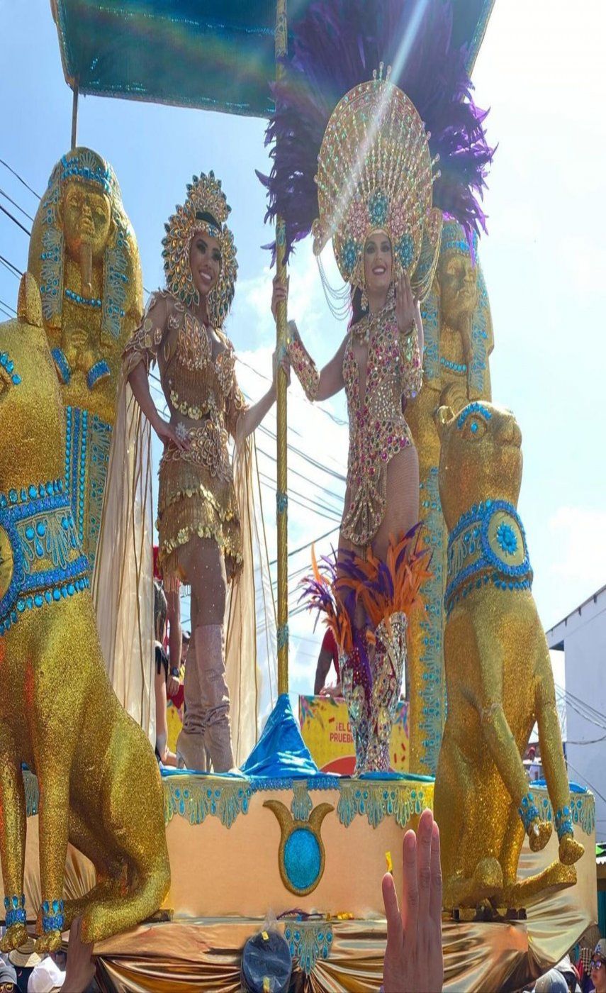 Carro alegórico de Calle Abajo de Las Tablas sufre percance&nbsp;