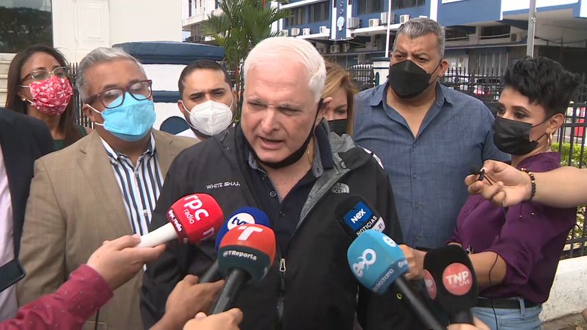 El expresidente Ricardo Martinelli.