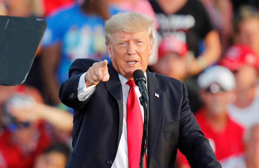 El expresidente de Estados Unidos Donald Trump﻿.