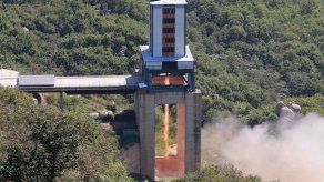 Corea del Norte probó con éxito un motor de cohete