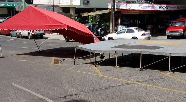 Destruyen tarima que sería utilizada para evento de Día del Orgullo Gay