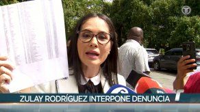 Zulay Rodríguez presenta denuncia penal contra Benicio Robinson y Raúl Pineda