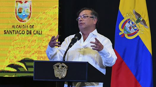 El presidente de Colombia, el izquierdista Gustavo Petro.