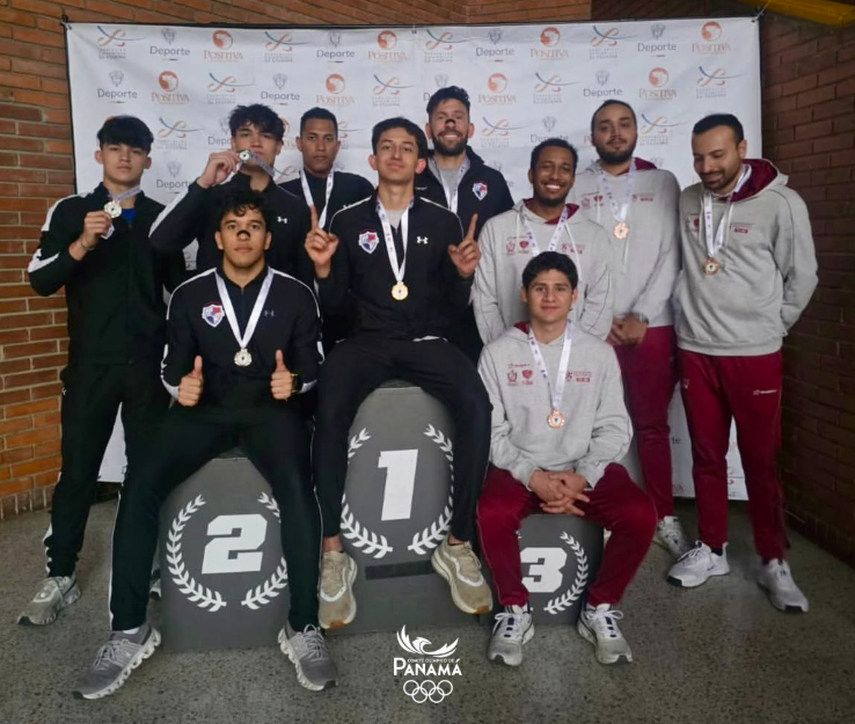 Panamá destacó en la Copa Nacional Interligas de Esgrima