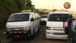 Piratas cierran la autopista Arraiján-La Chorrera